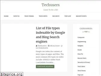 techusers.dev