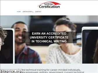 techwriter-certification.com
