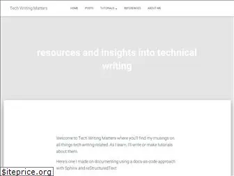 techwritingmatters.com