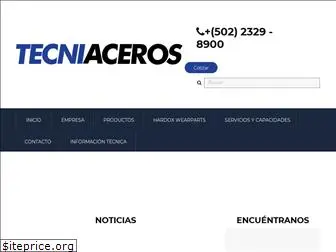 tecniaceros.com