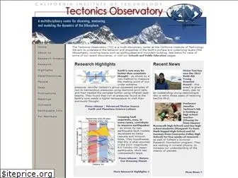 tectonics.caltech.edu