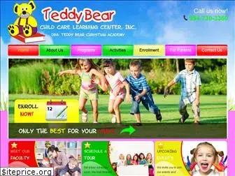 teddybearchildcarelearning.com