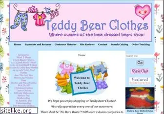 teddybearclothes.com