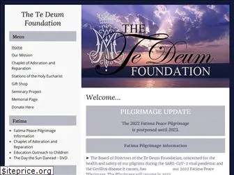 tedeumfoundation.org