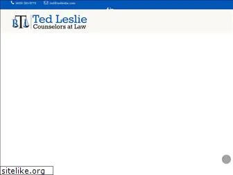 tedleslie.com