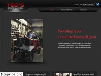 tedsenginemachineservice.com