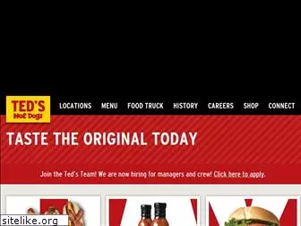 tedshotdogs.com