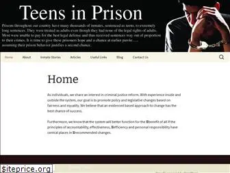 teensinprison.org
