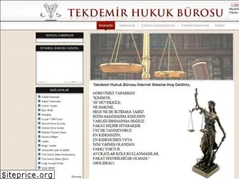 tekdemirhukukburosu.com