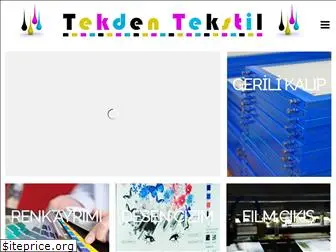 tekdentekstil.com