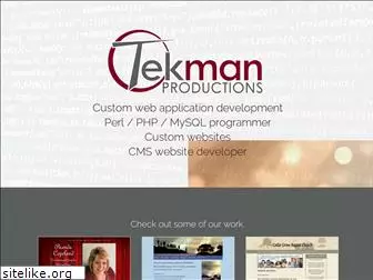 tekmanproductions.com