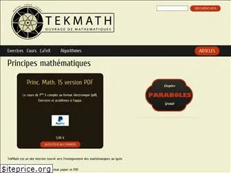 tekmath.com