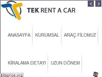 tekrentacar.com.tr