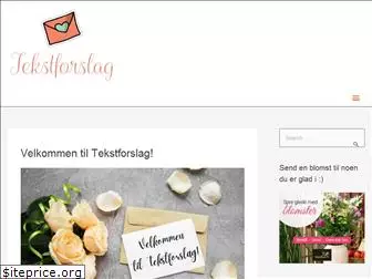 tekstforslag.com