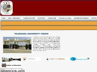 telanganauniversity.ac.in