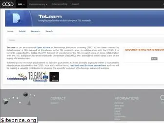 telearn.archives-ouvertes.fr