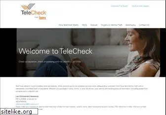 telecheck.com