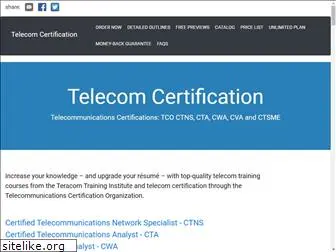 telecom-certification.org