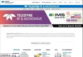 teledynemicrowave.com