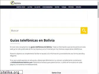 telefonos-bolivia.com