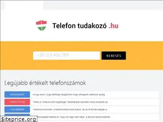 telefontudakozo.hu