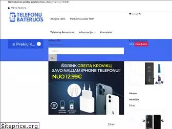 telefonubaterijos.lt