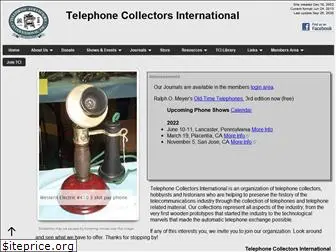 telephonecollectors.org