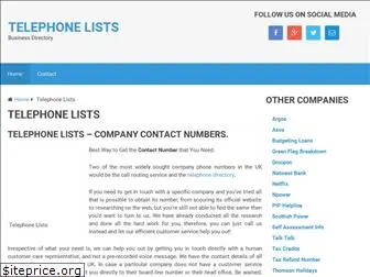 telephonelists.com