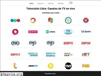 televisionlibre.futbol