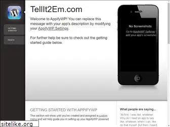 tellit2them.com
