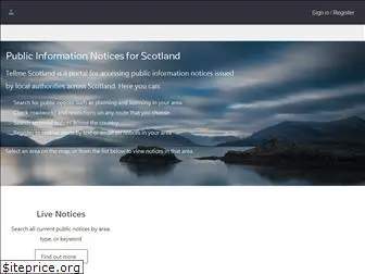 tellmescotland.gov.uk