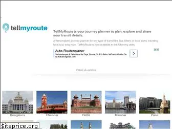 tellmyroute.com