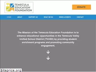 temeculaeducationfoundation.org