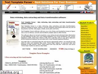 template-parser.com