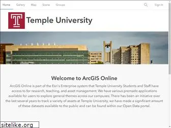 temple.maps.arcgis.com