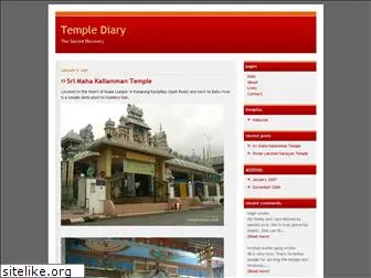 templediary.com