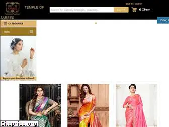 templeofsarees.com