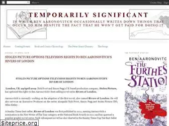 temporarilysignificant.blogspot.com