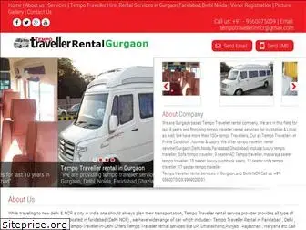 tempotravellerrentalgurgaon.com