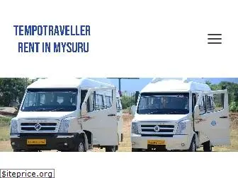 tempotravellerrentinmysore.com