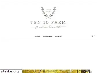 ten10farm.com