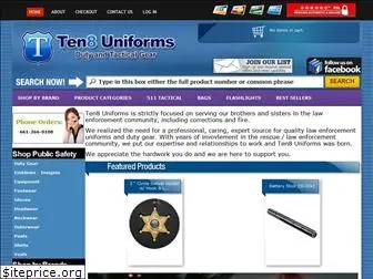 ten8uniforms.com