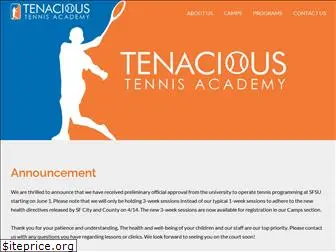 tenacioustennisacademy.com