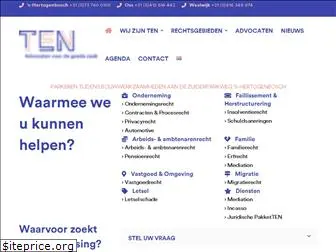 tenadvocaten.nl