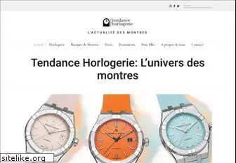 tendancehorlogerie.com