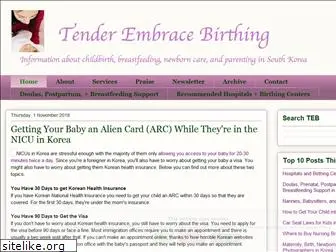 tenderembracebirthing.blogspot.com