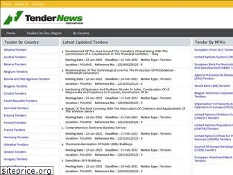 tendernews.co.uk