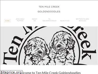 tenmilecreekgoldendoodles.com