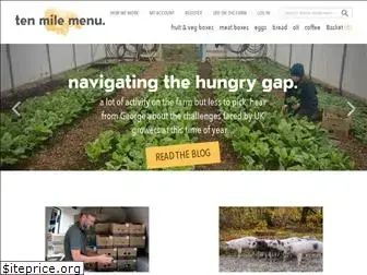 tenmilemenu.co.uk