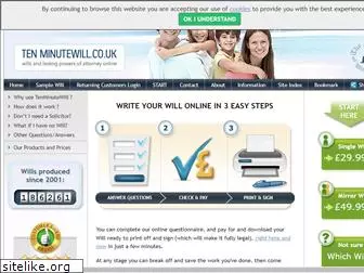 tenminutewill.co.uk